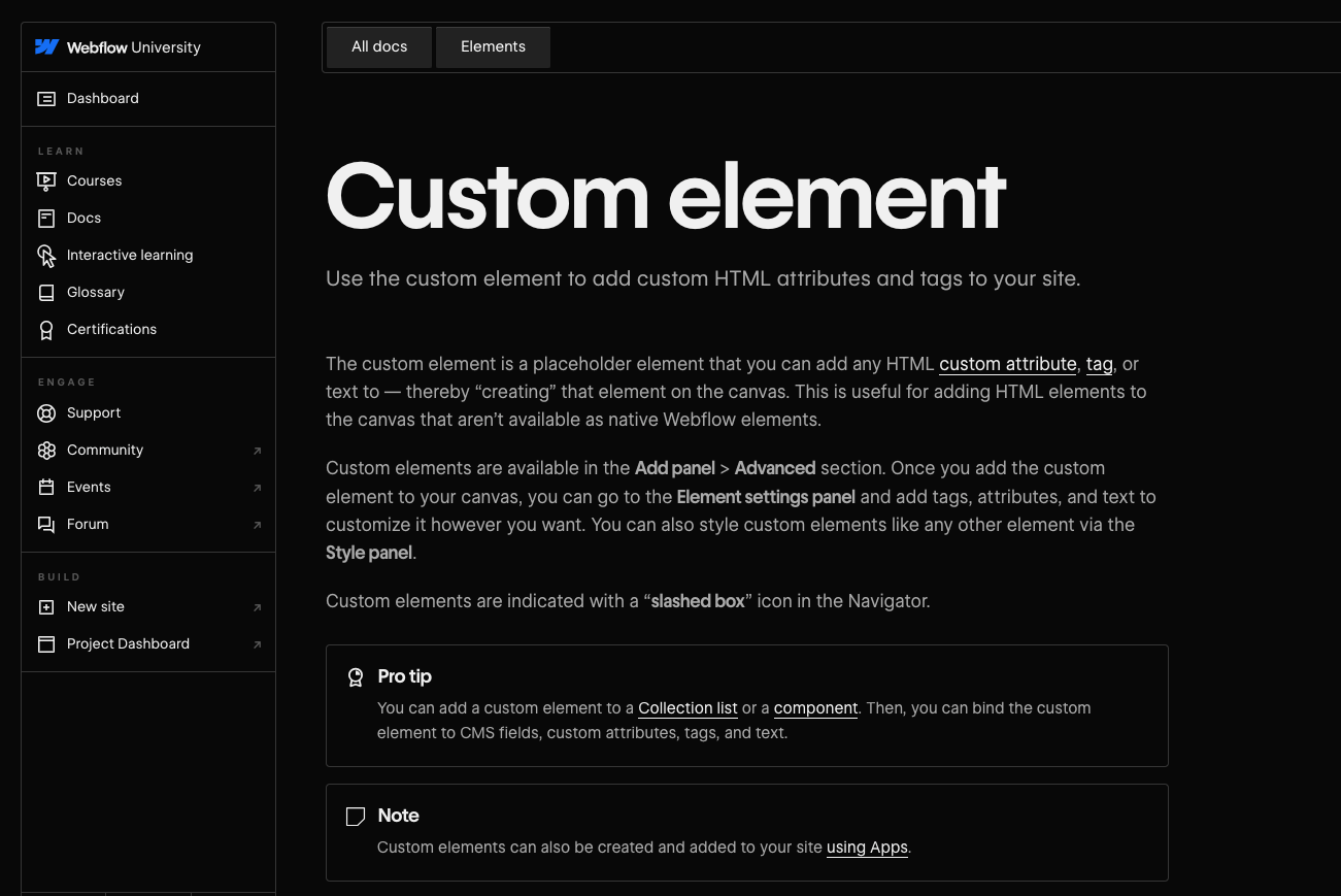 flow Showcased Custom Element Demo