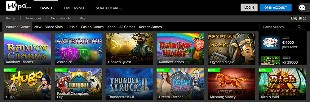 Hopa Casino Online Hopa Casino Online