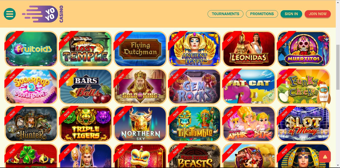 YoYoCasino Online Casino Review and Bonus AboutSlots