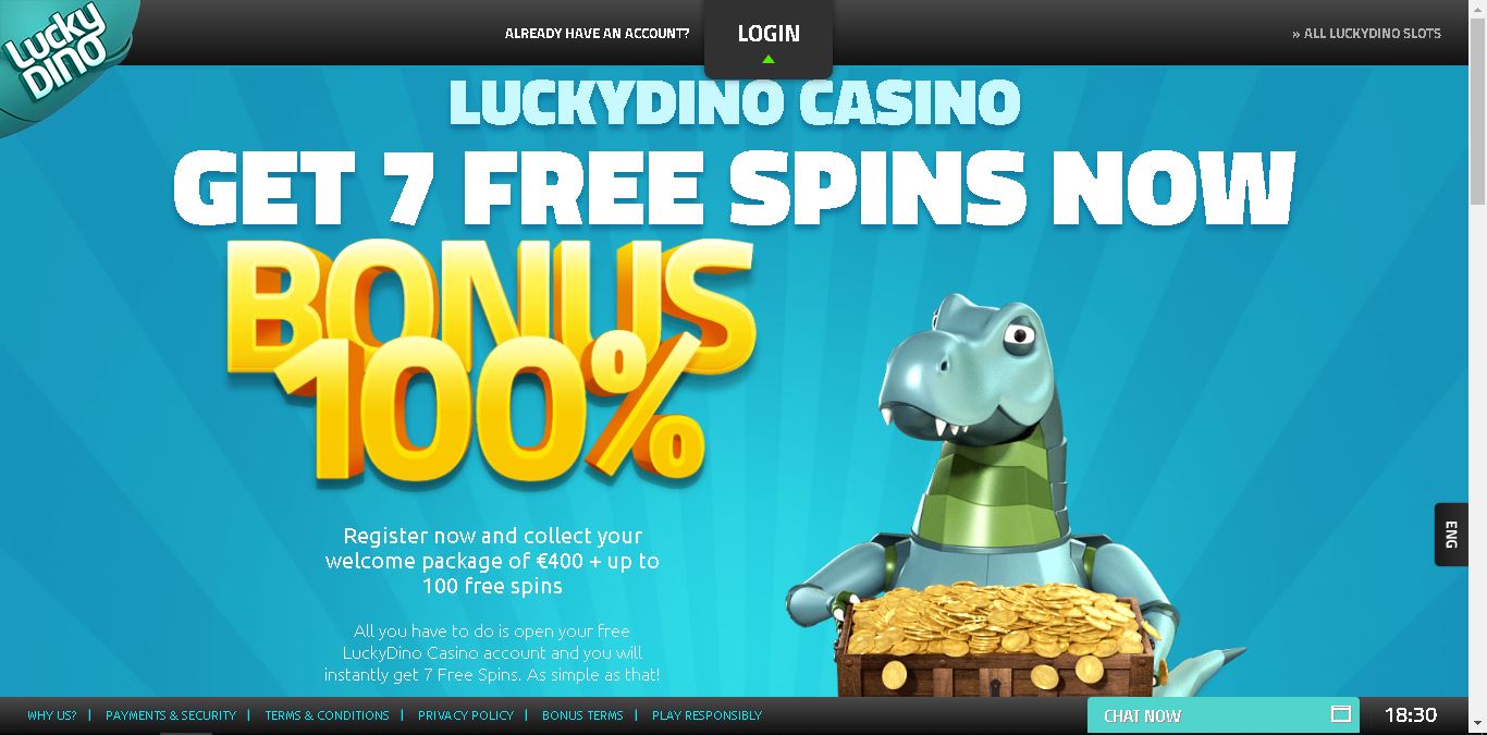 LuckyDino Online Casino Review and Bonus - AboutSlots