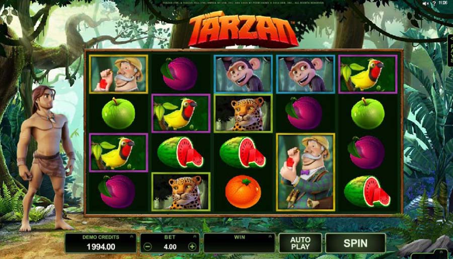 Tarzan slot review