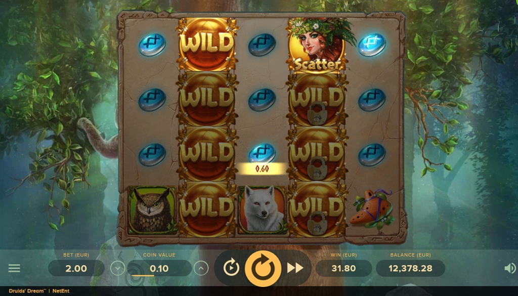 Druids' Dream Slot Gameplay