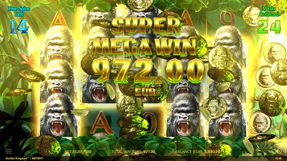 Gorilla Kingdom Slot Gameplay