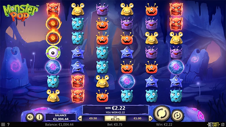 Monster Pop Slot Gameplay