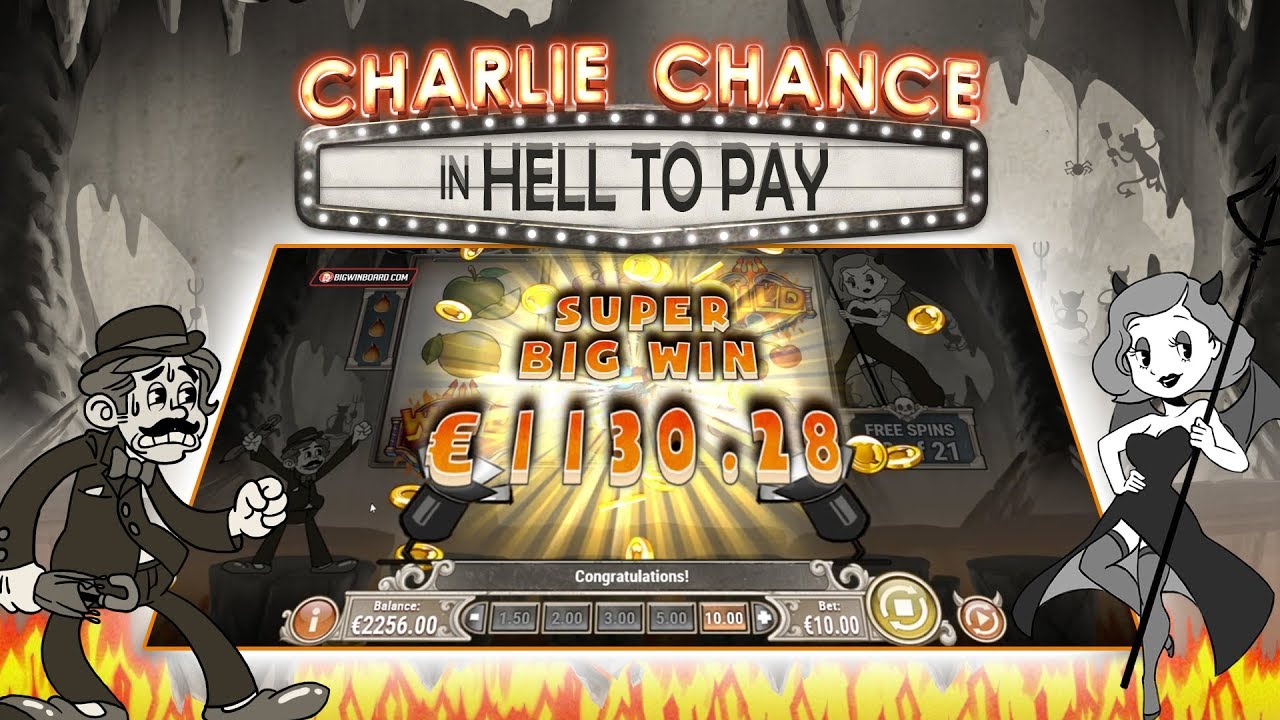 Charlie Chance in Hell to Pay Slot Gameplay