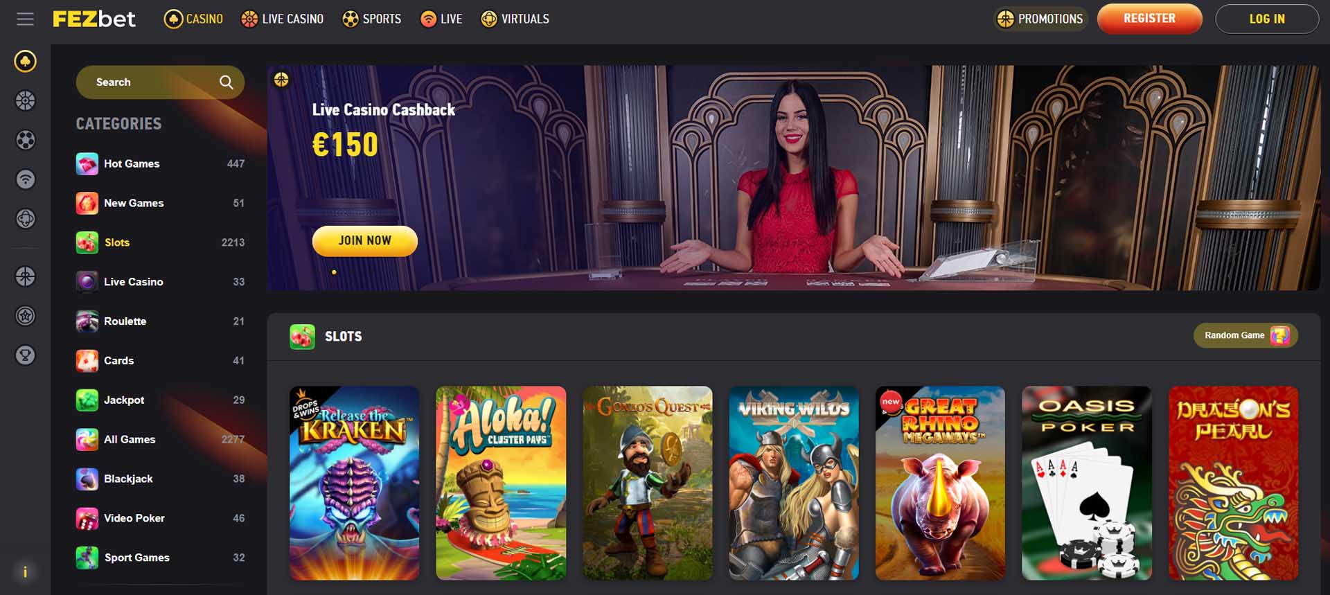 FEZBet Online Casino Review and Bonus - AboutSlots