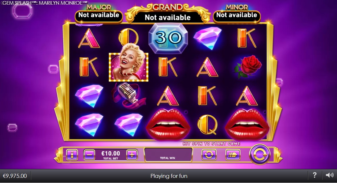 Gem Splash: Marilyn Monroe Slot Review, Marilyn Monroe Slot Review in Canada gem-splash-marilyn-monroe-slot-gameplay