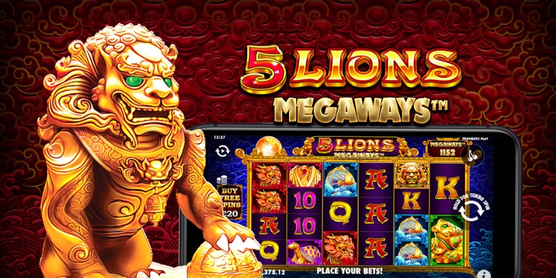 machine a sous 5 Lions Megaways