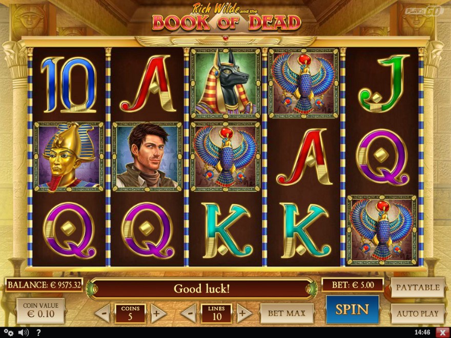 Book Of Dead Play n GO Slot Review AboutSlots