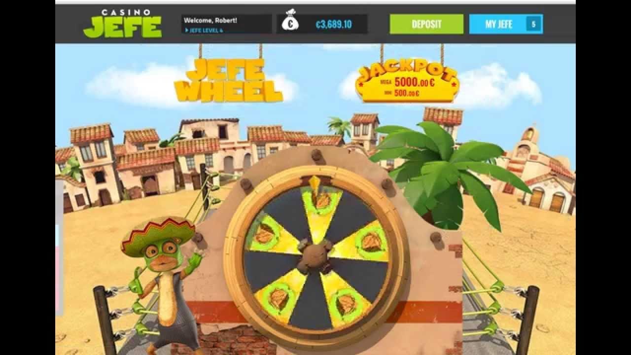 Jefe Jackpot Wheel Win (demo) - YouTube