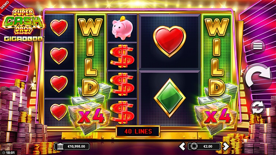 Super Cash Drop Gigablox