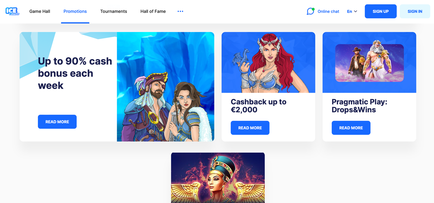 IceCasino Online Casino Review and Bonus - AboutSlots