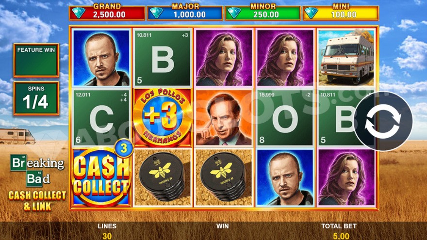 slot Breaking Bad: Cash Collect & Link