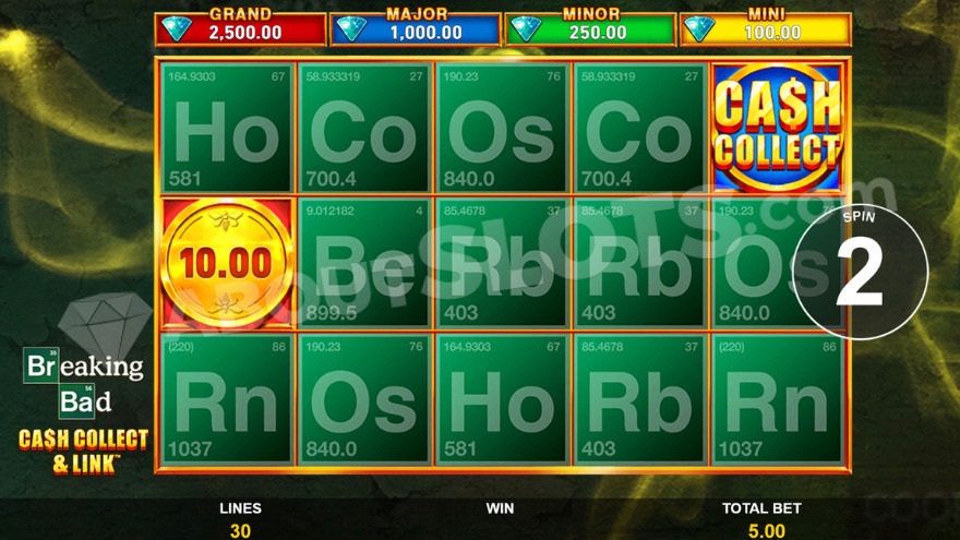 slot Breaking Bad: Cash Collect & Link