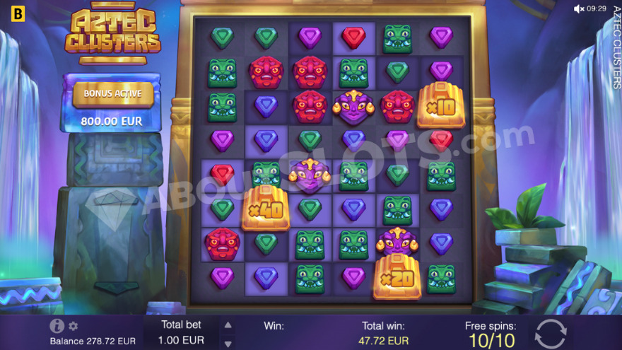 slot Aztec Clusters Sticky Wilds - Giri gratis