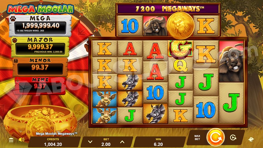 recensione slot Mega Moolah Megaways