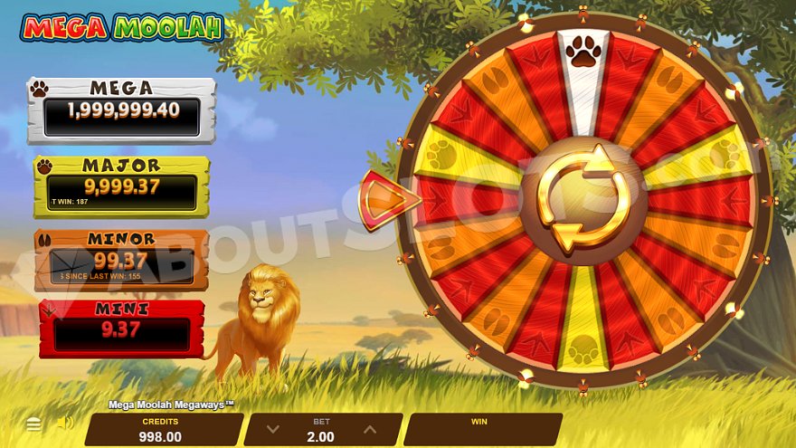 slot Mega Moolah Megaways
