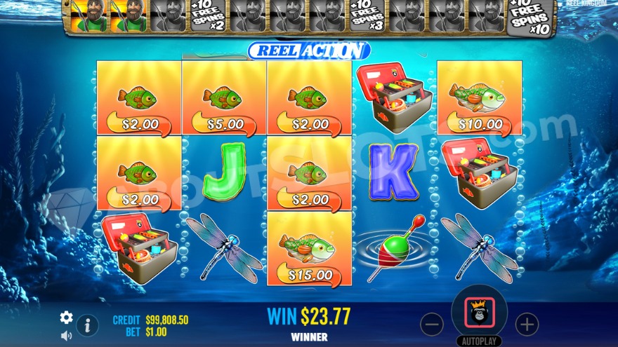 Big Bass Bonanza - Reel Action (Reel Kingdom) Slot Review - 💎AboutSlots