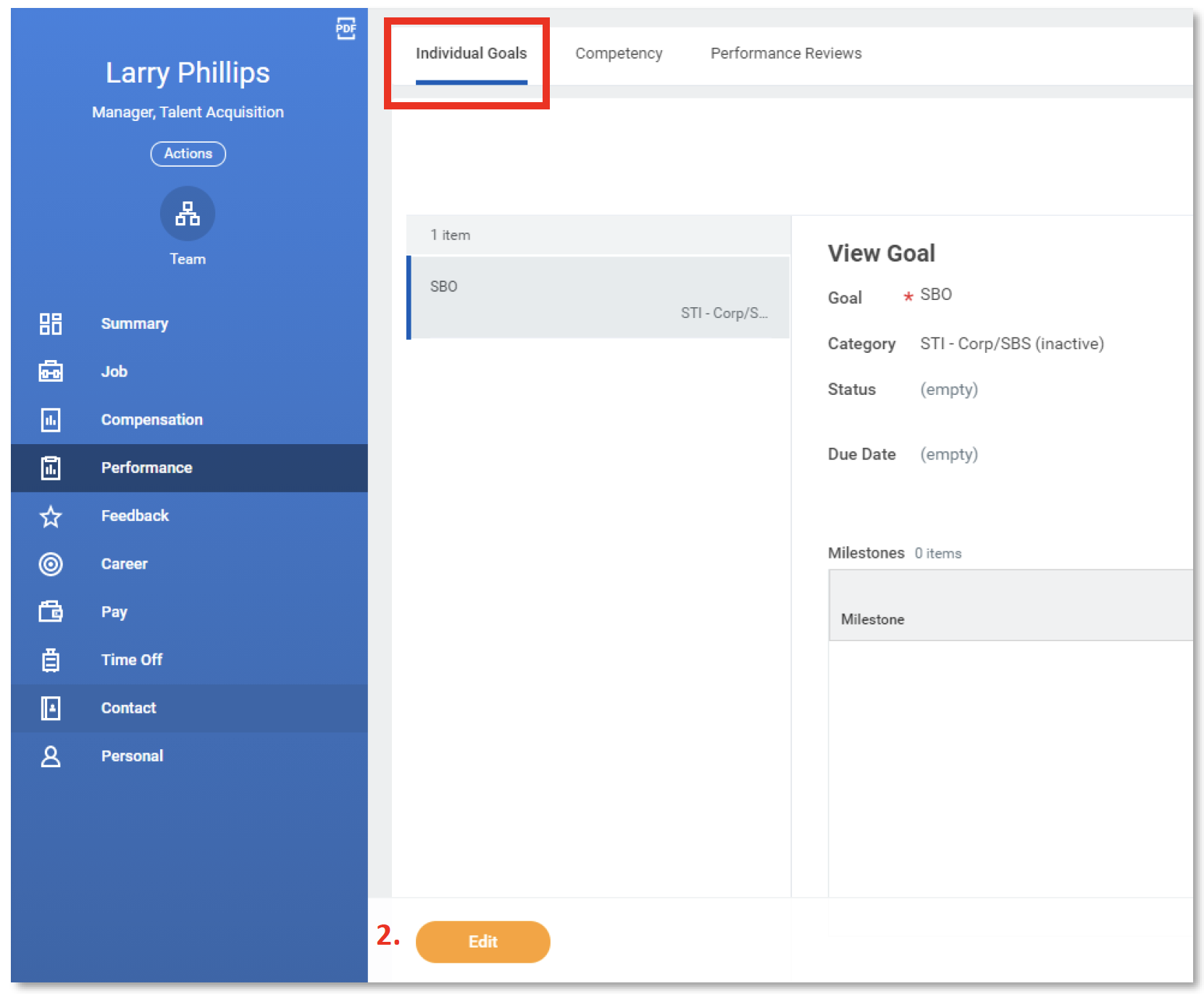 How To Ad Hoc Goal Setting Discover Sysco Workday