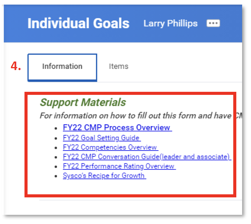 How To Ad Hoc Goal Setting Discover Sysco Workday