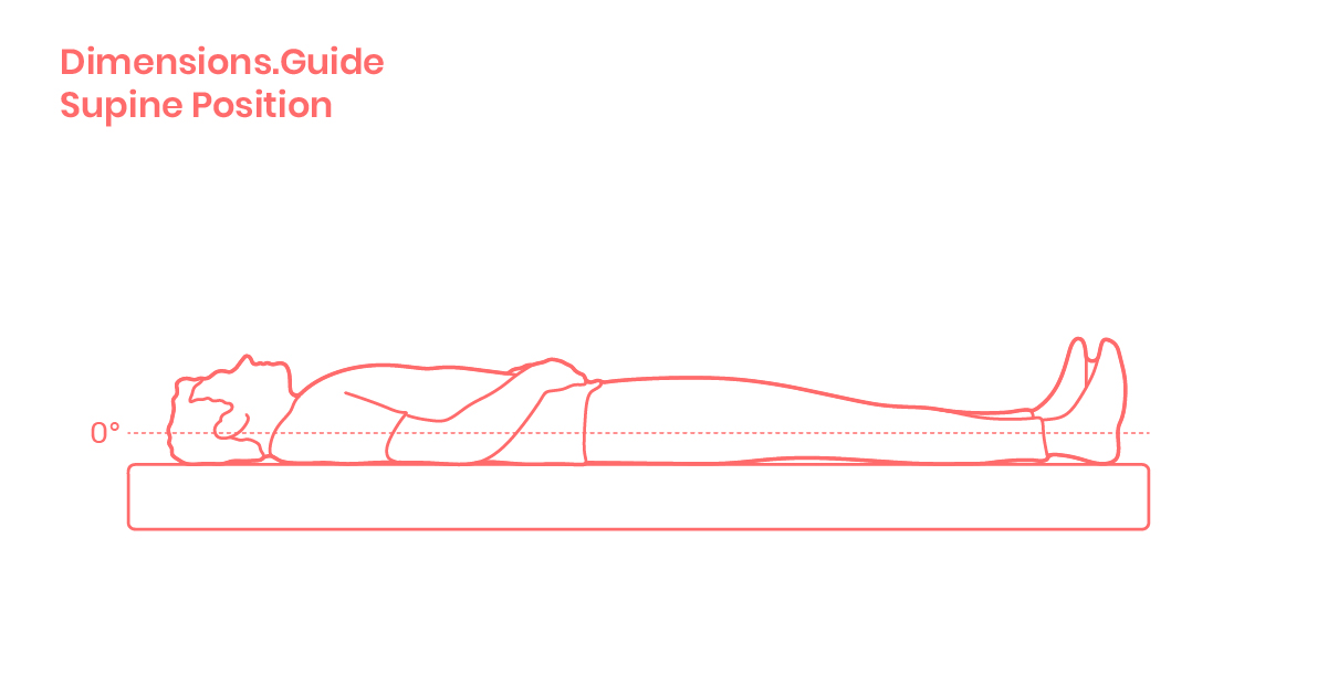 Supine Position Dimensions & Drawings