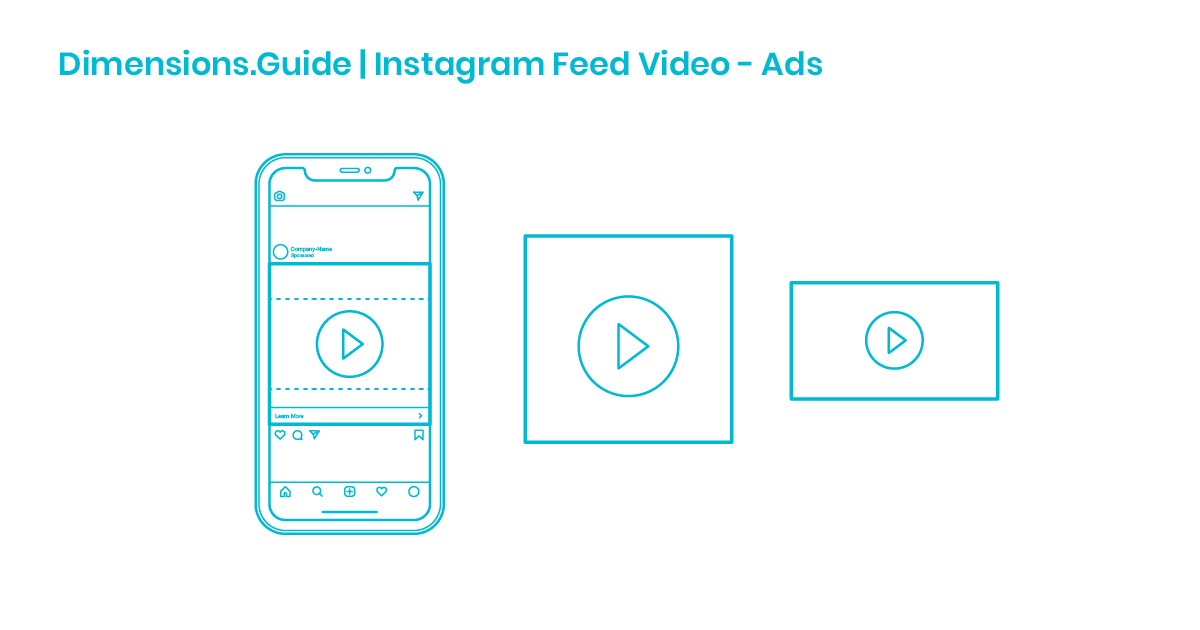 Instagram Feed Video - Ads Dimensions & Drawings | Dimensions.com