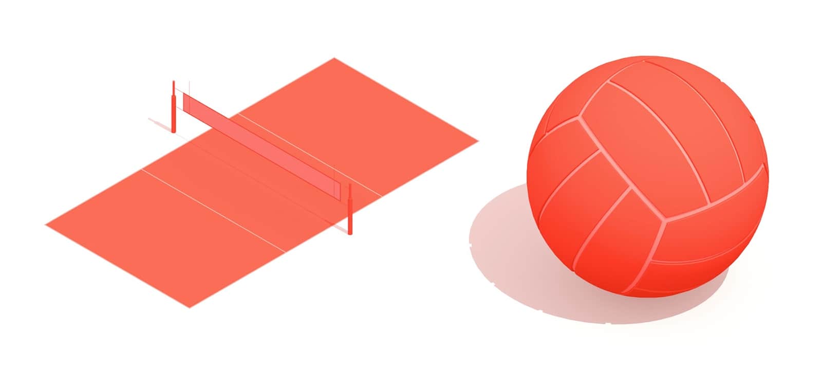 Volleyball Dimensions & Drawings