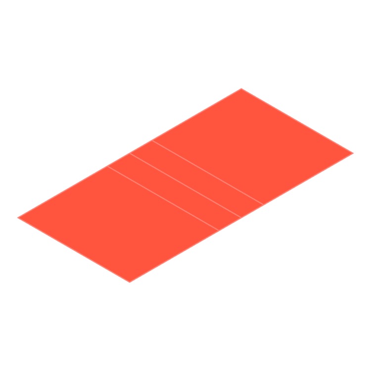 Dodgeball Court Elite Dimensions & Drawings