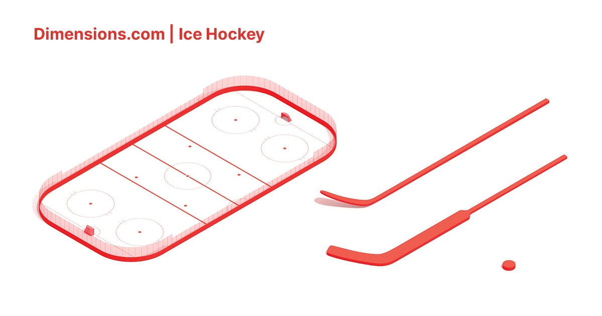 Ice Hockey Dimensions & Drawings