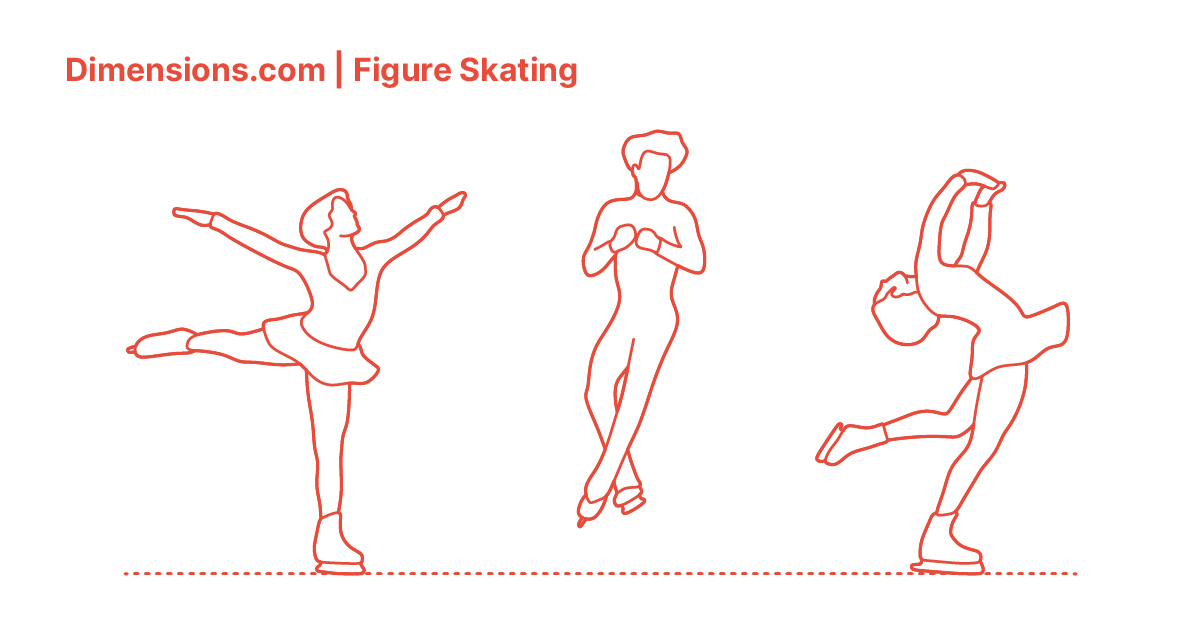Figure Skating Dimensions & Drawings