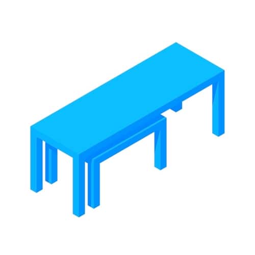 IKEA Lack Nesting Tables Dimensions & Drawings