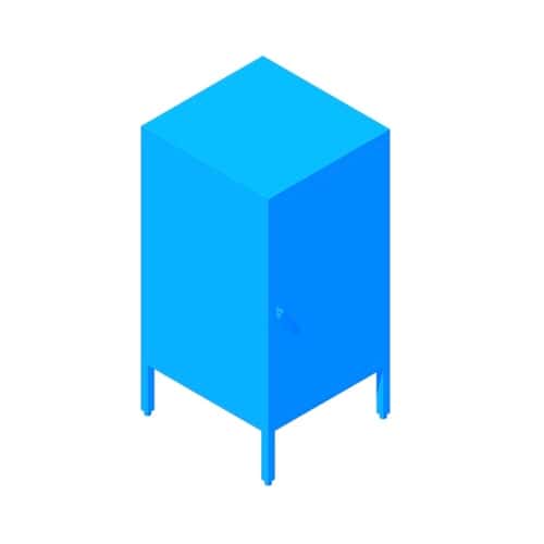 IKEA Pinnig Coat Rack Storage Bench Dimensions & Drawings