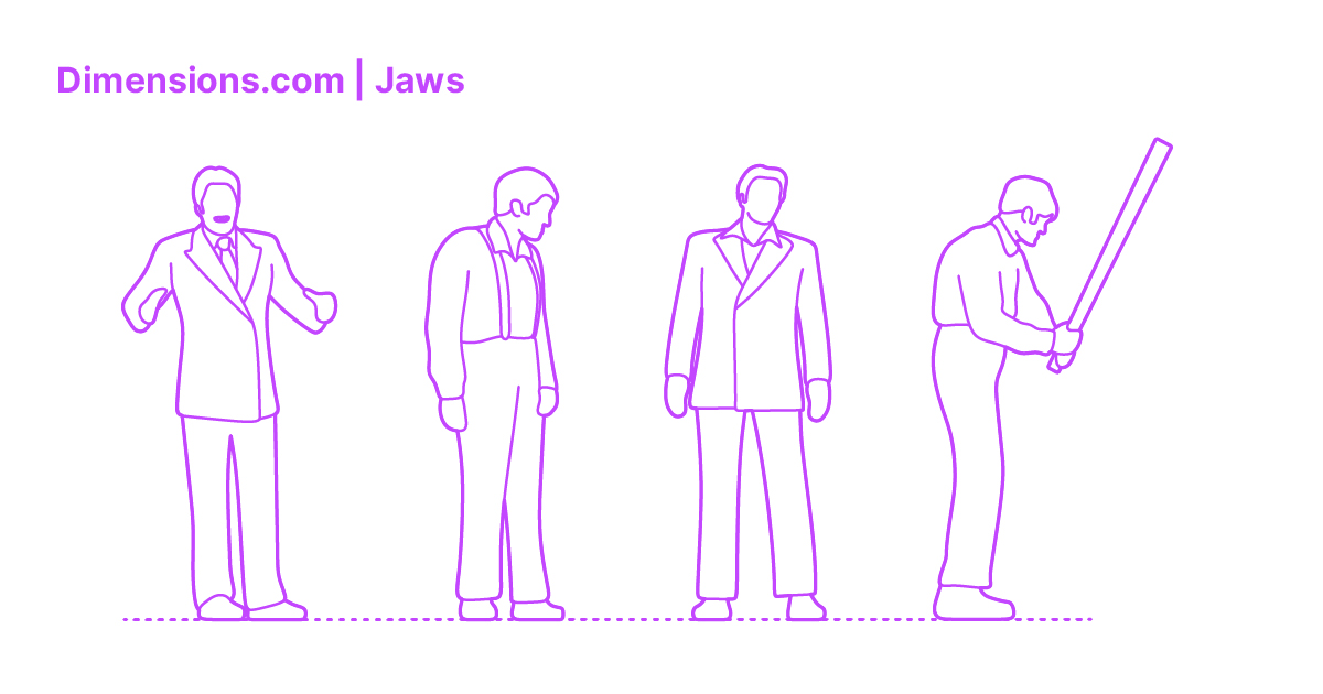 Jaws Dimensions & Drawings | Dimensions.com