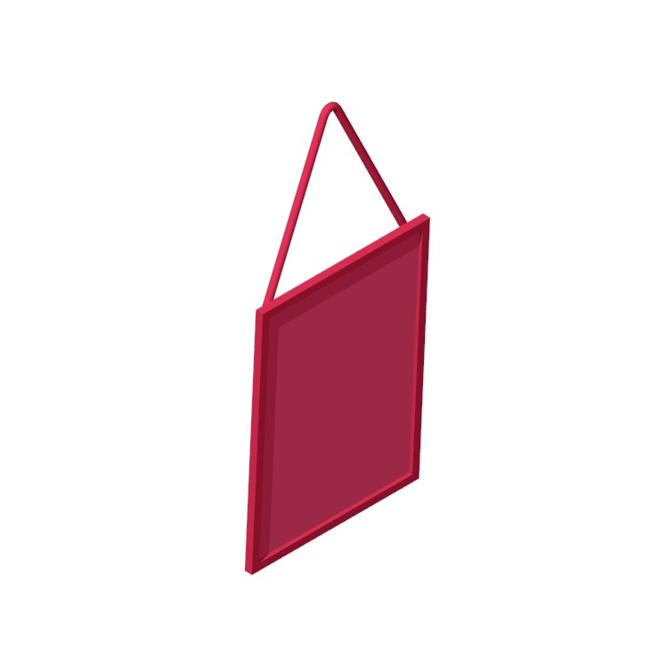 IKEA Lassbyn Mirror (Rectangle) Dimensions & Drawings