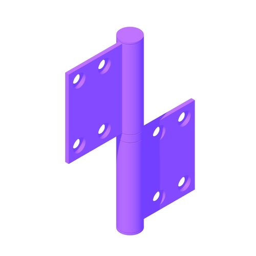 Hirline Door Hinge Dimensions & Drawings