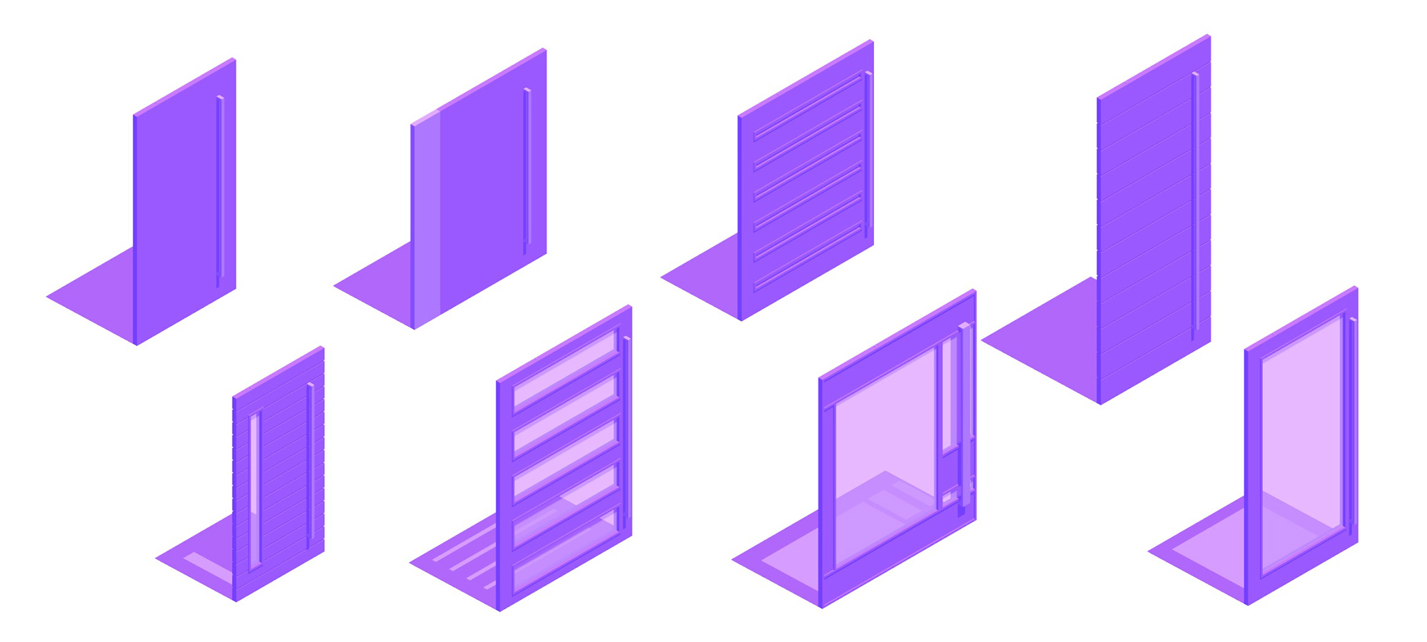 Pivot Doors Dimensions & Drawings