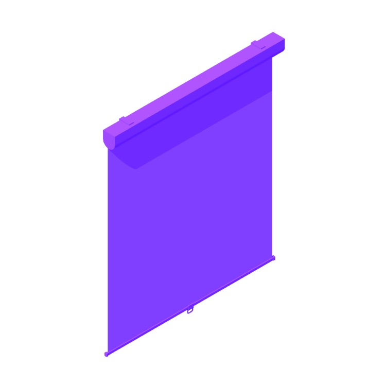 Window Blinds & Shades Dimensions & Drawings | Dimensions.com