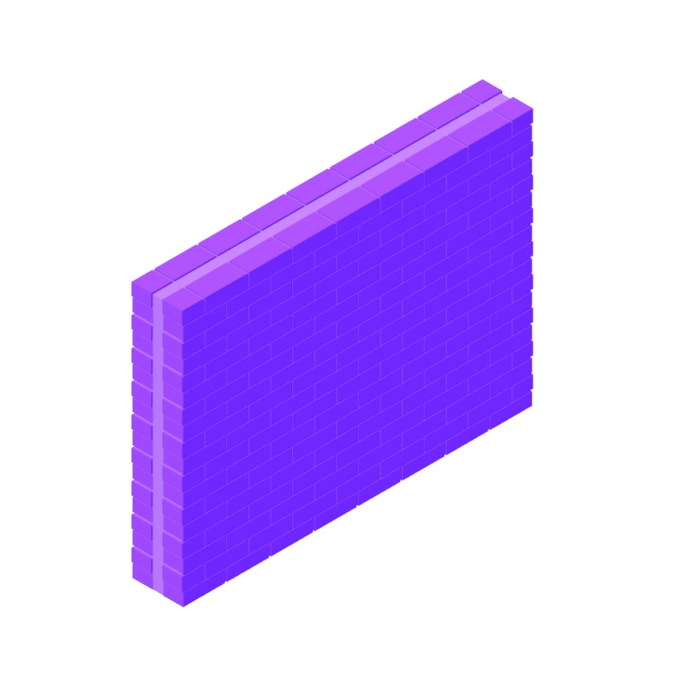 Masonry Walls Dimensions & Drawings