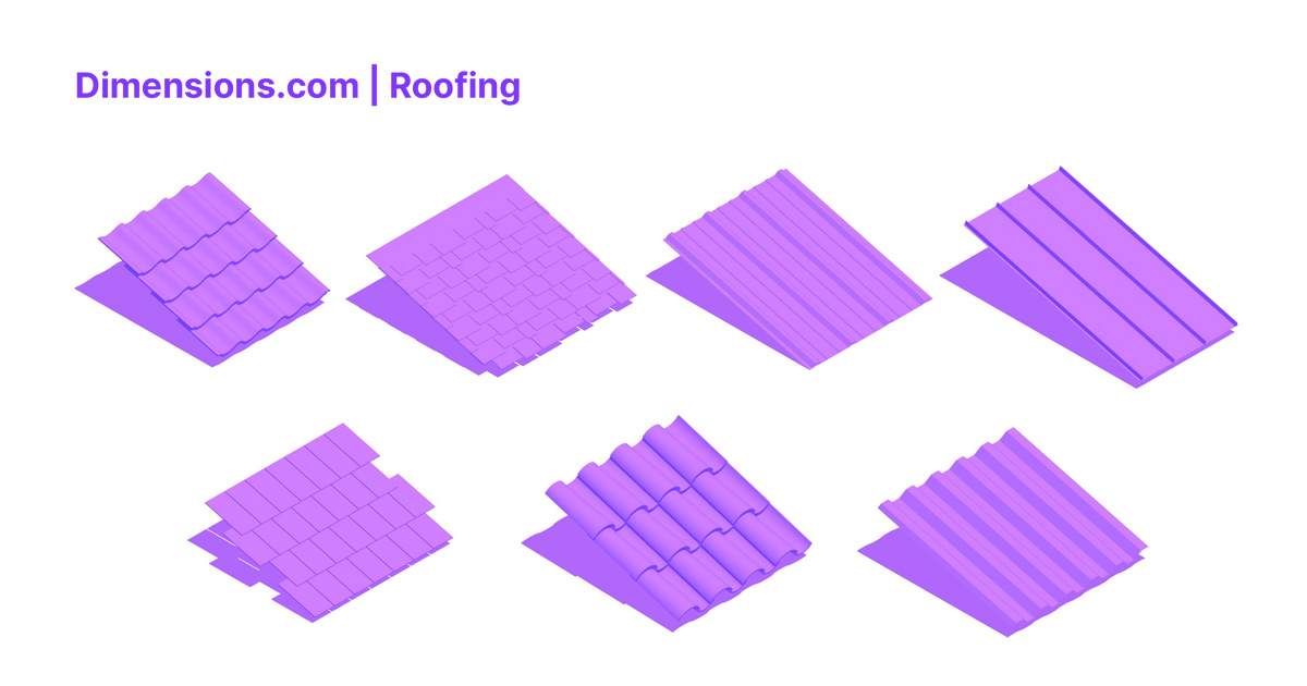 Roofing Dimensions & Drawings