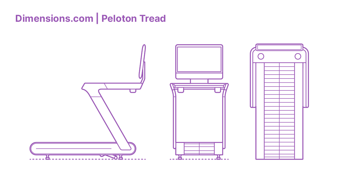 Peloton Tread Dimensions Drawings Dimensions Peloton Tread Dimensions Drawings Dimensions