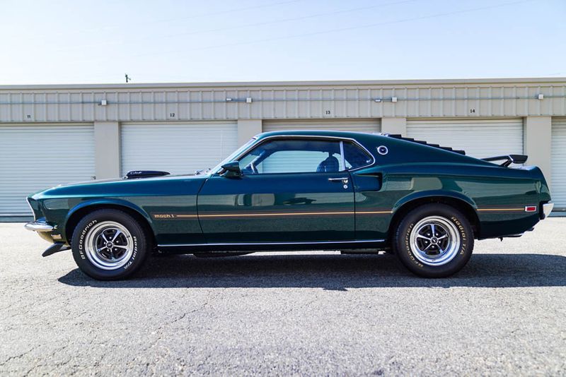 The Emerald Dream Unveiling The Allure Of A 1969 Mustang In Emerald Green