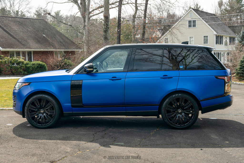 Range Rover Svo Blue 2020 Land Rover Range Rover P525 HSE for Sale | Exotic Car Trader (Lot ...