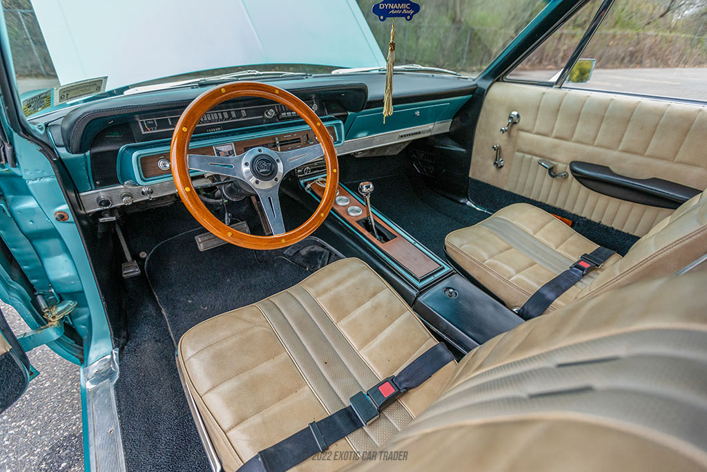 Custom Dash Cover Mat - Black Carpet - Compatible With 1965-1966 Ford Galaxie/500