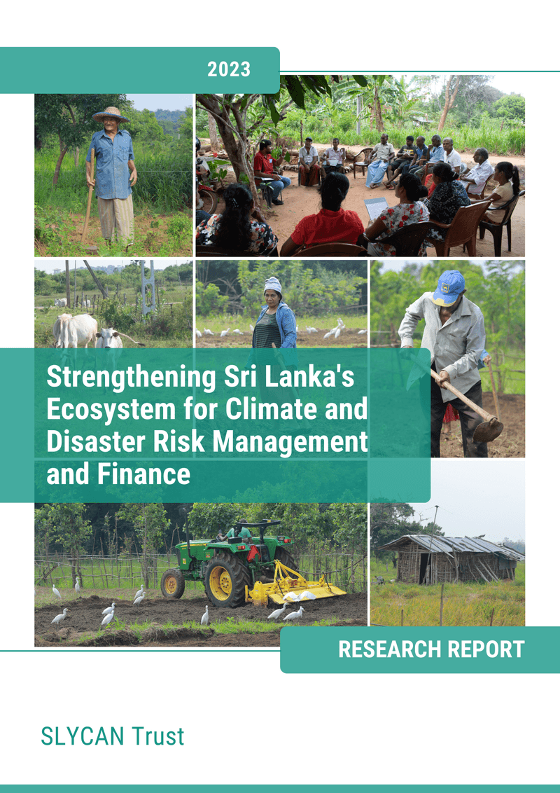 Research Report: Strengthening Sri Lanka's Ecosystem for Climate and ...