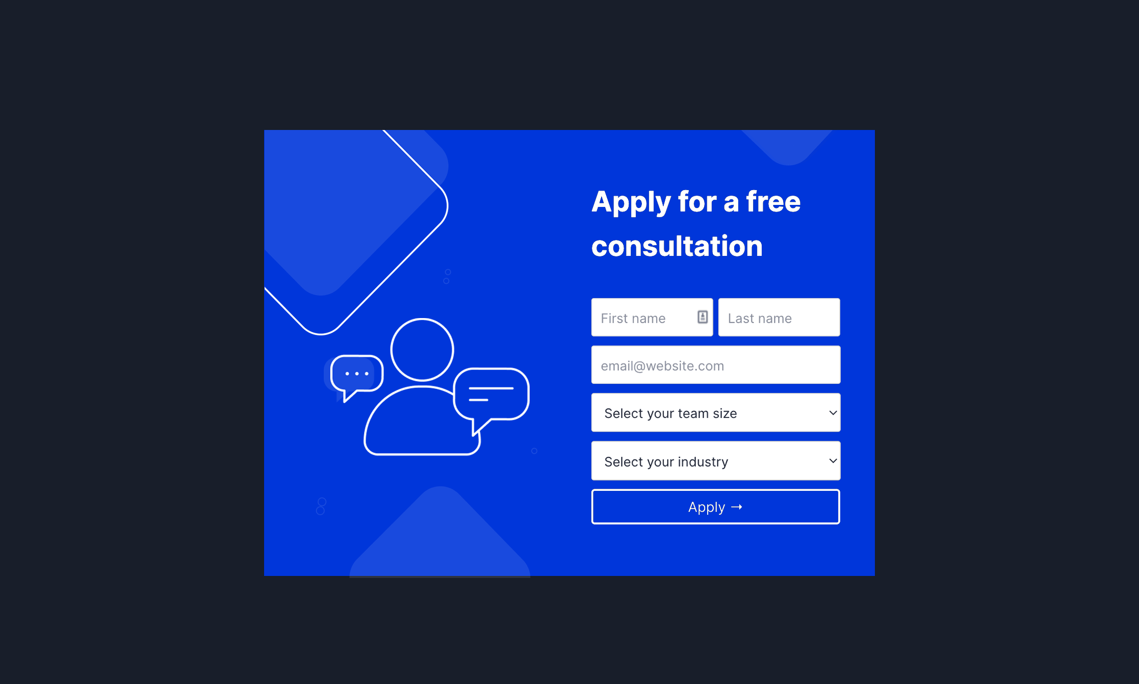 Consultation Schedule Form Template