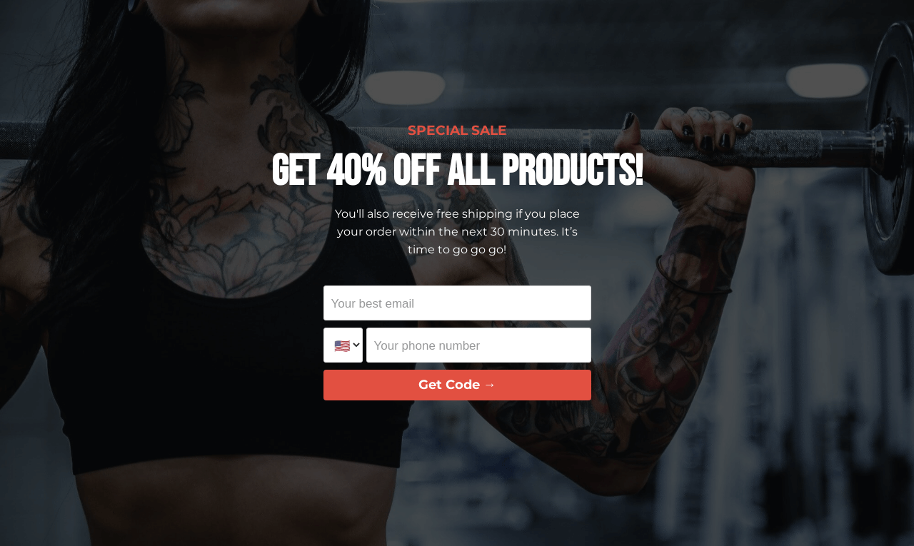 Fitness Discount Landing Page Template ConvertFlow