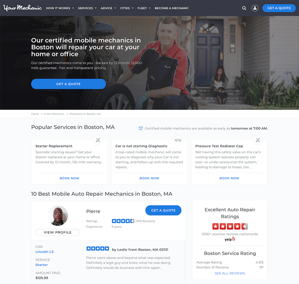 6 Automotive Landing Page Examples to Generate Leads