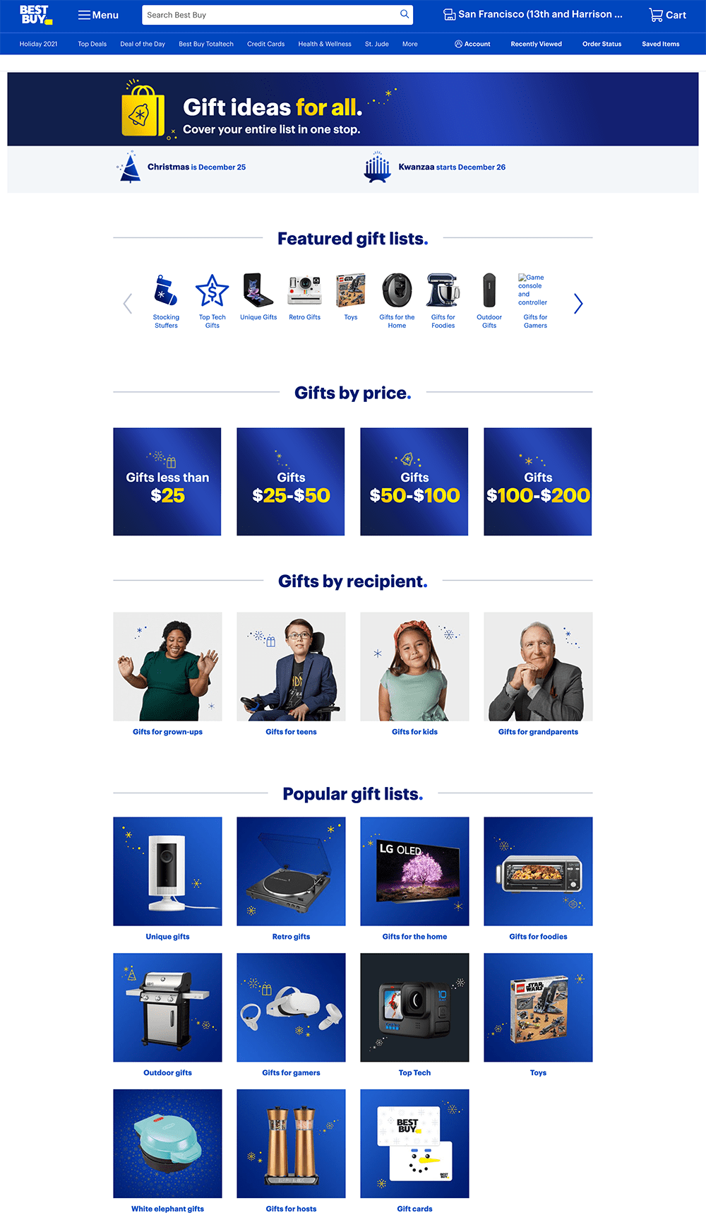 6 Holiday Gift Guide Examples For Your Ecommerce Store