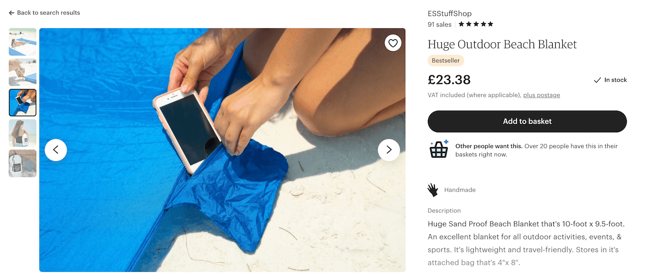 Etsy’s Add To Cart Button ConvertFlow