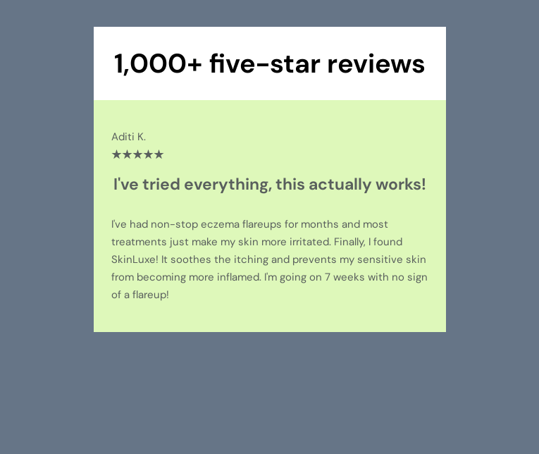 Featured Customer Review Embed Template